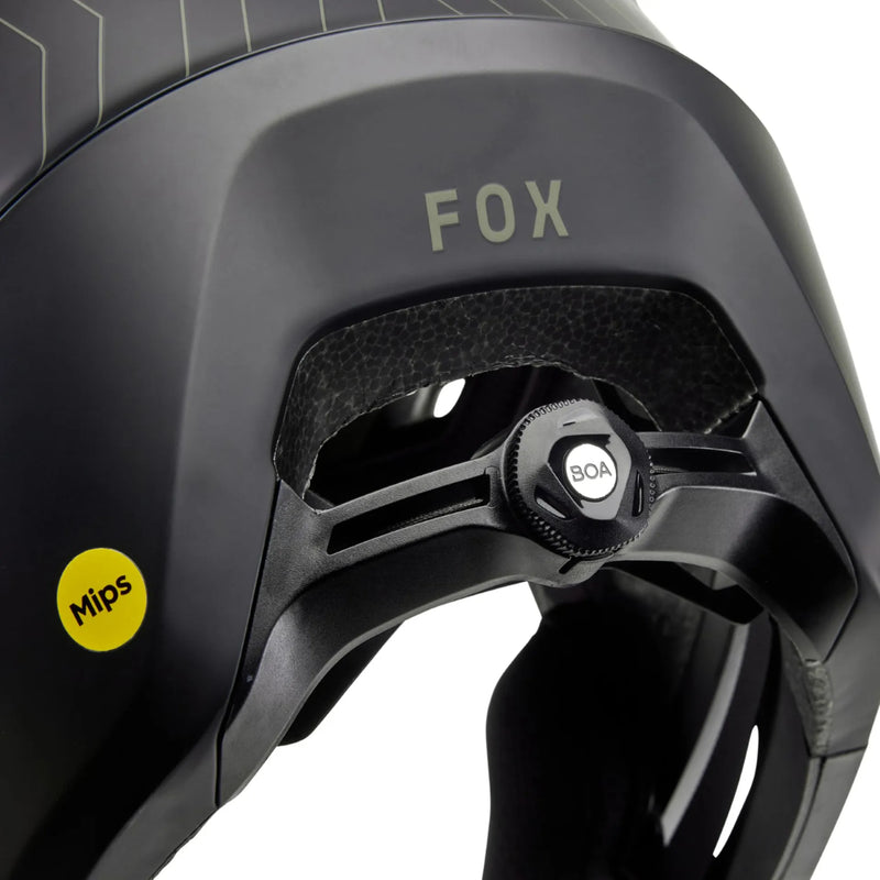 Fox Dropframe Pro Helmet - Runn - Olive - SALE