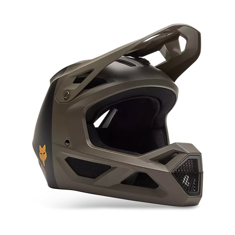 Fox Youth Rampage 5050 Full Face Helmet - Military Green