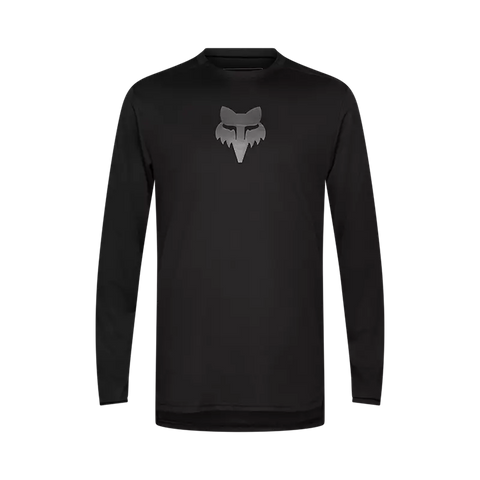 Fox Men's Ranger Fox Head Long Sleeve Jersey - Black