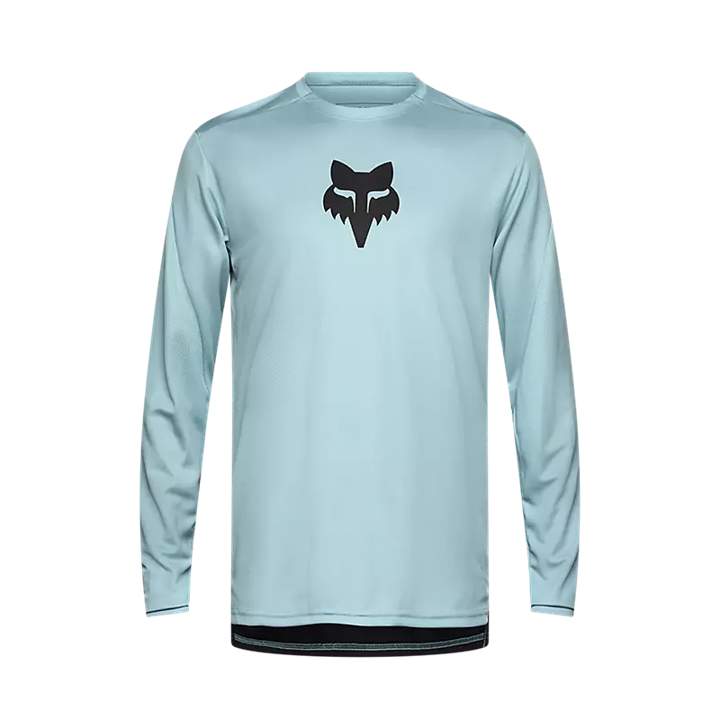 Fox Men's Ranger Fox Head Long Sleeve Jersey - Vintage Wash Blue