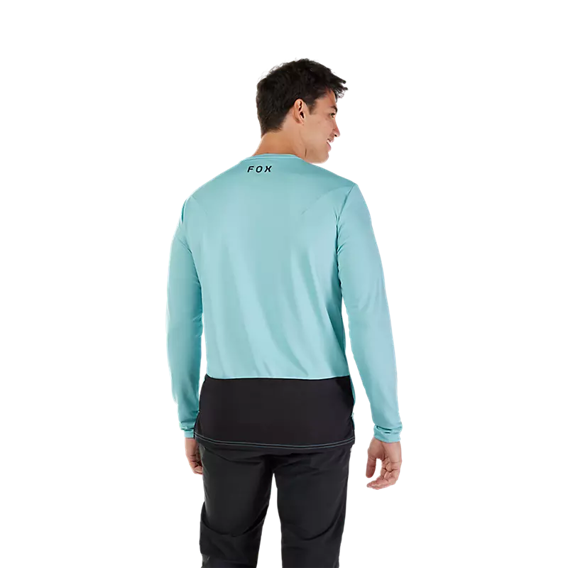 Fox Men's Ranger Fox Head Long Sleeve Jersey - Vintage Wash Blue