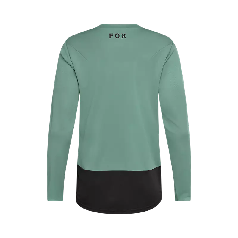 Fox Men's Ranger Fox Head Long Sleeve Jersey - Pine Green AW25