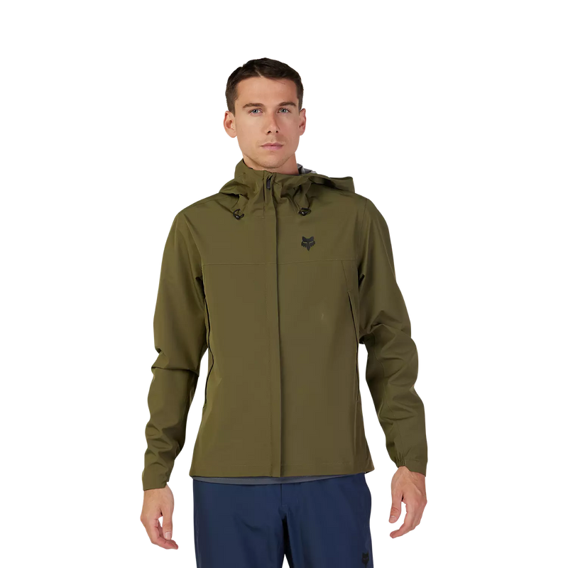 Fox Men's Ranger 2.5 Layer Waterproof Jacket - Olive - SALE