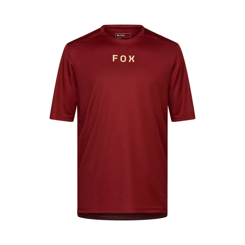 Fox Men's Ranger Wordmark Short Sleeve Jersey - Rust
