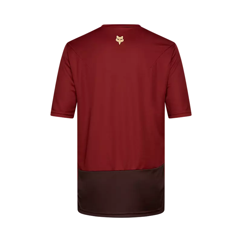 Fox Men's Ranger Wordmark Short Sleeve Jersey - Rust