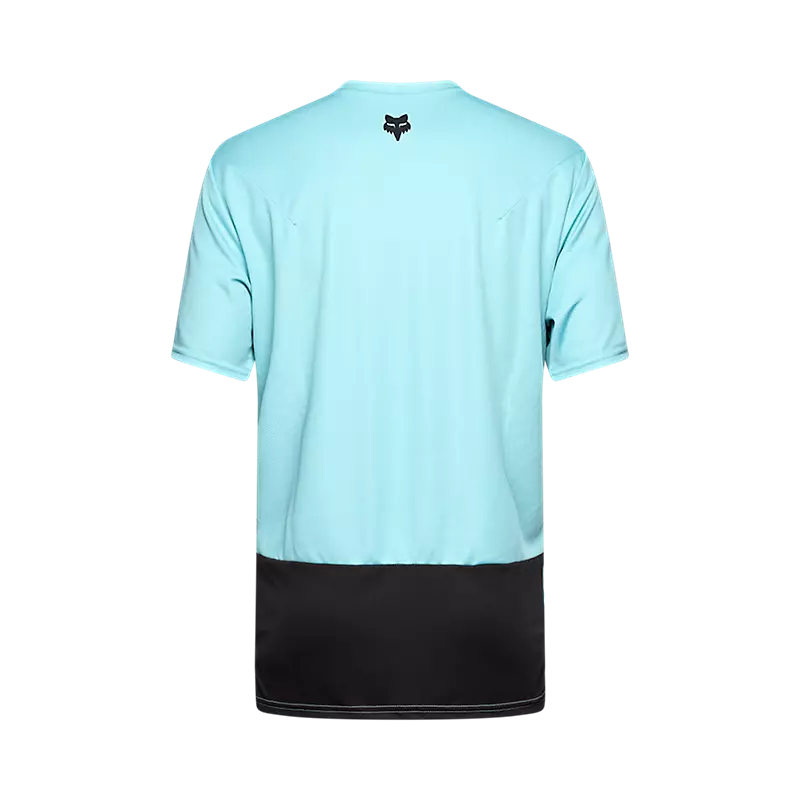 Fox Men's Ranger Wordmark Short Sleeve Jersey - Vintage Wash Blue