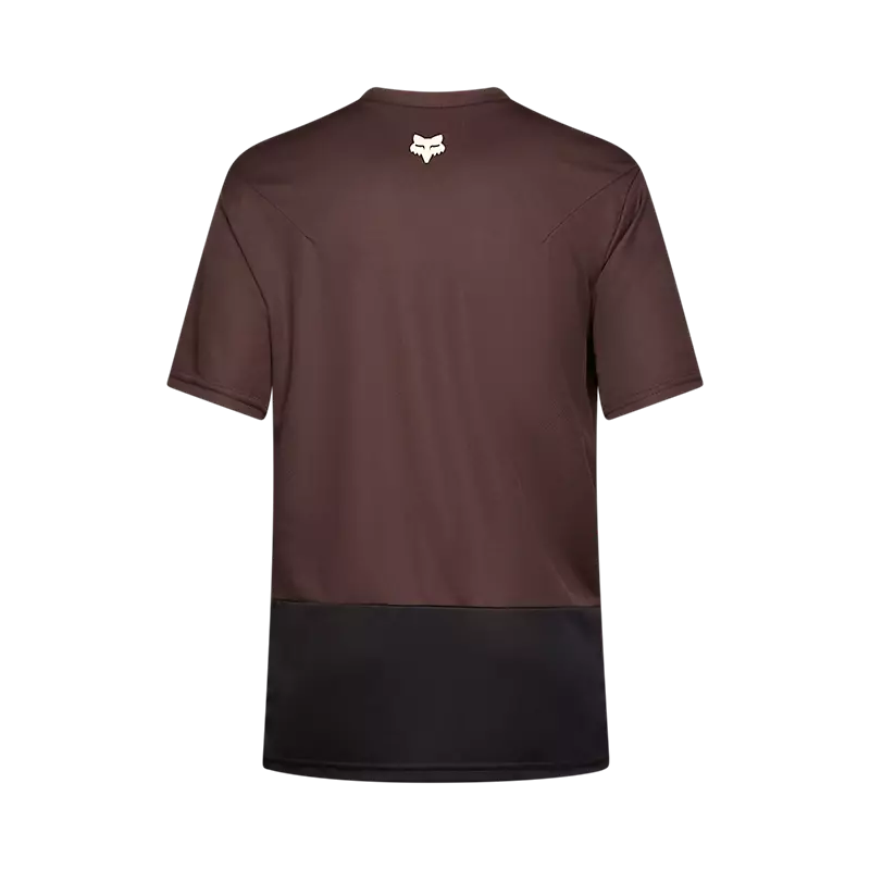 Fox Men's Ranger Wordmark Short Sleeve Jersey - Cocoa Brown AW25