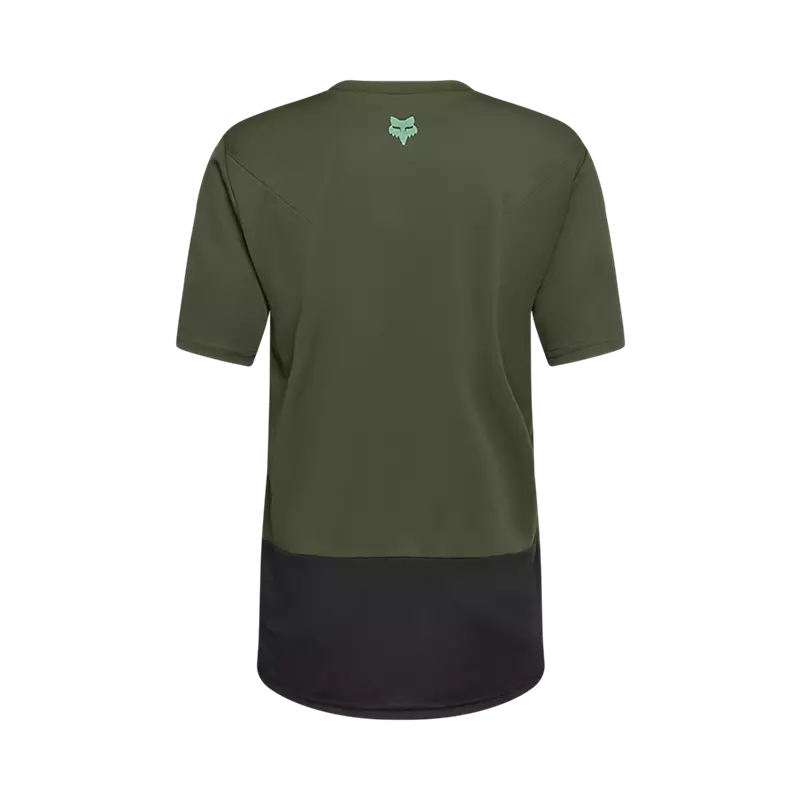 Fox Men's Ranger Wordmark Short Sleeve Jersey - Dark Sage Green AW25