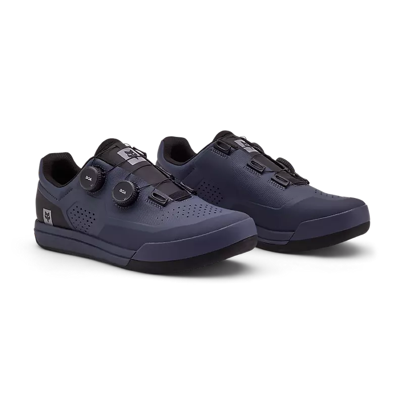 Fox Union Boa Clipless Shoe - Blue Steel - SALE