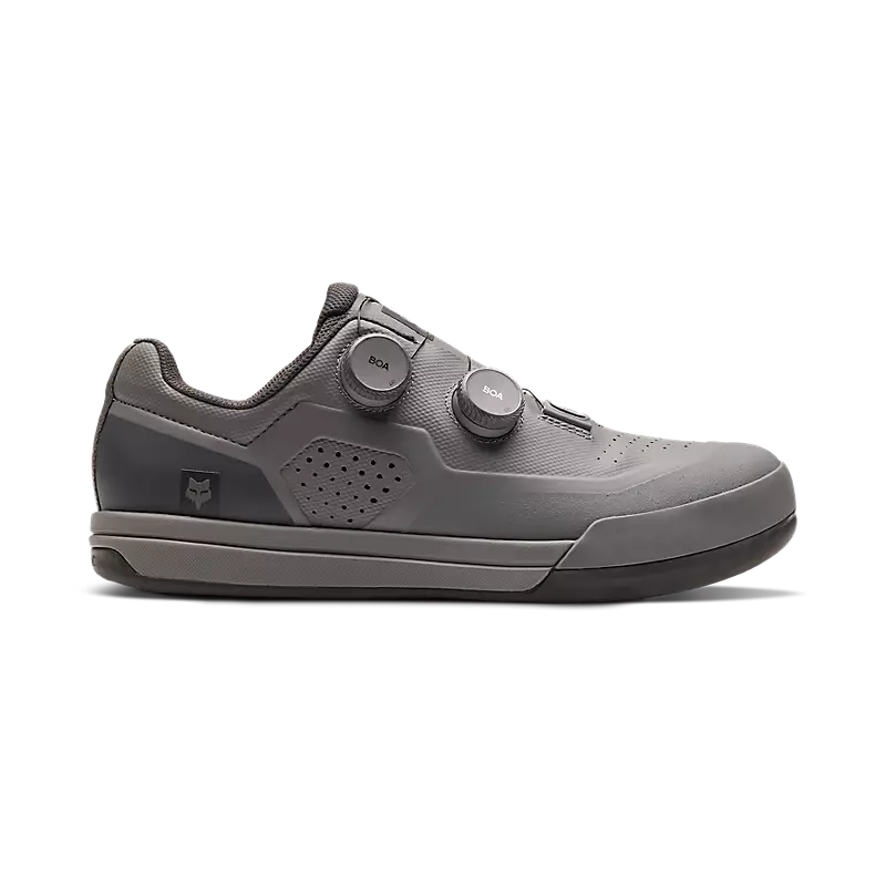 Fox Union Boa Clipless Shoe - Grey - SALE