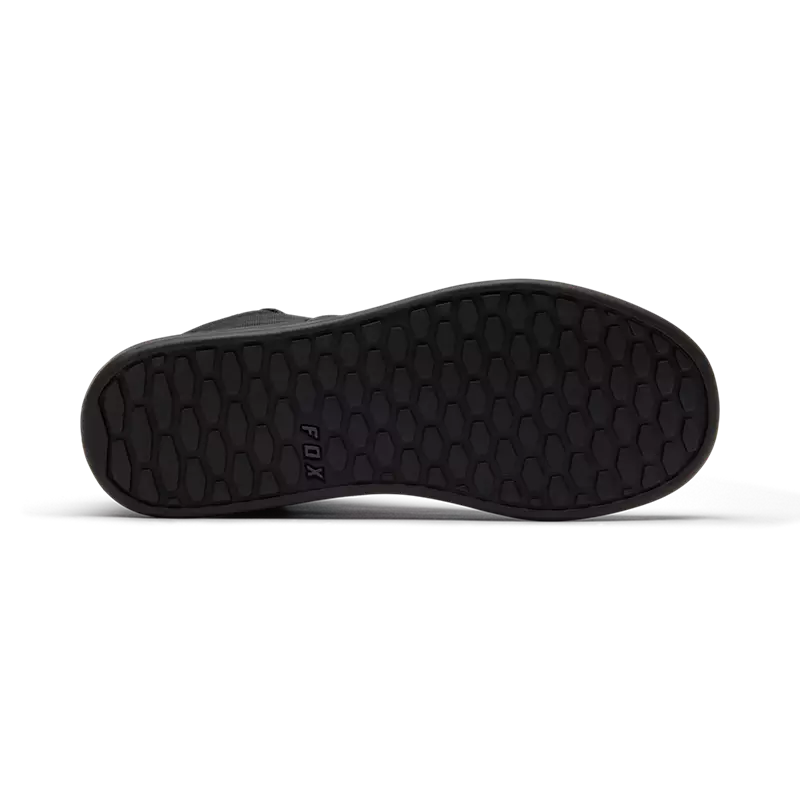 Fox Union Canvas Mid Flat Shoe - Black