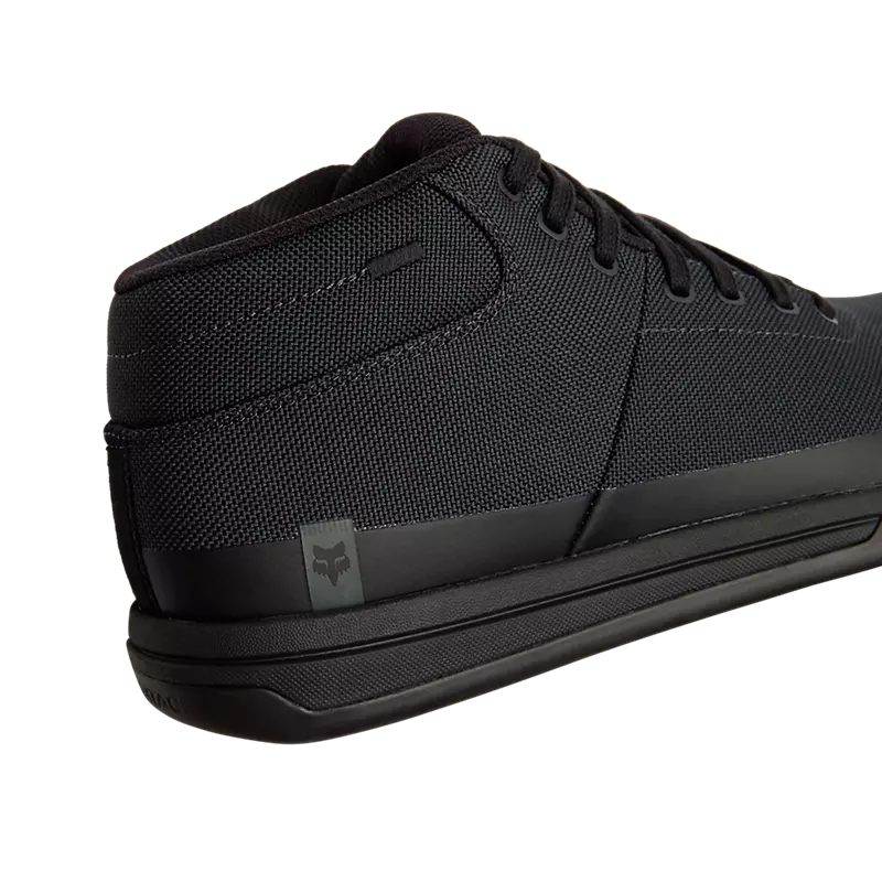 Fox Union Canvas Mid Flat Shoe - Black