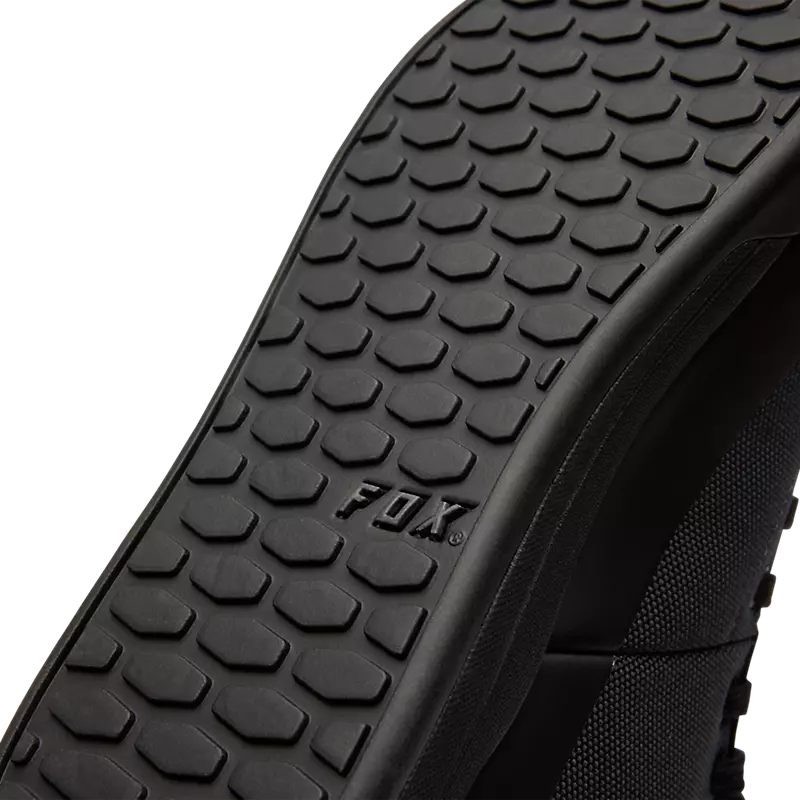 Fox Union Canvas Mid Flat Shoe - Black