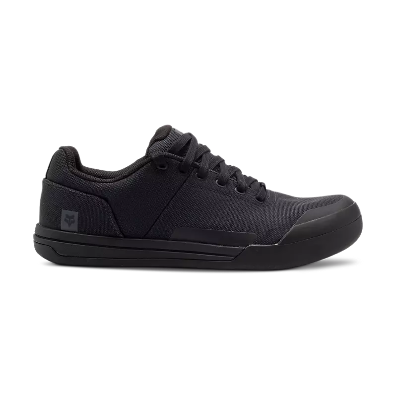 Fox Union Canvas Flat Shoe - Black