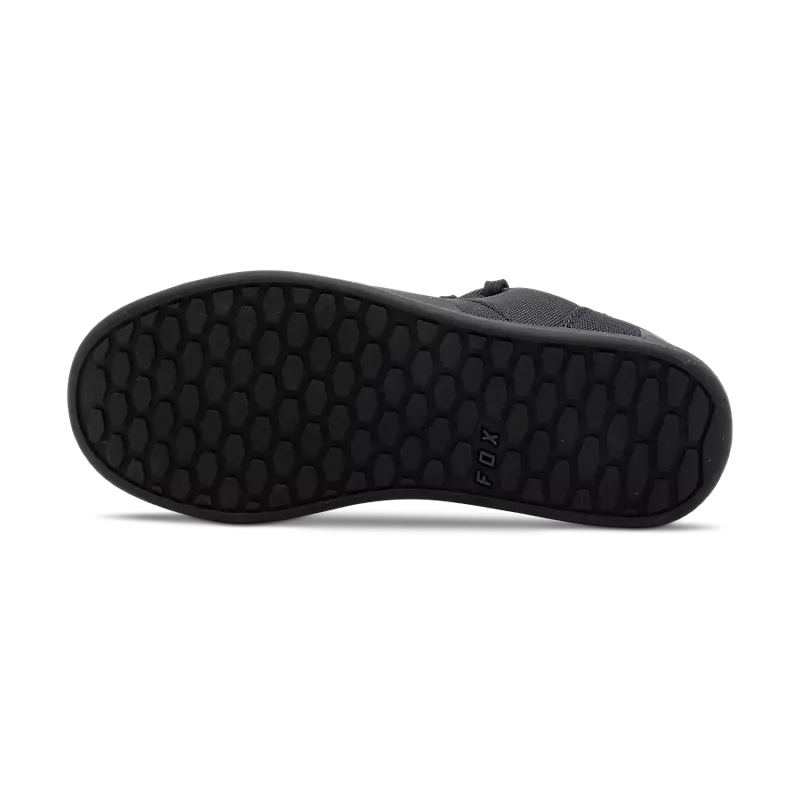 Fox Union Canvas Flat Shoe - Black
