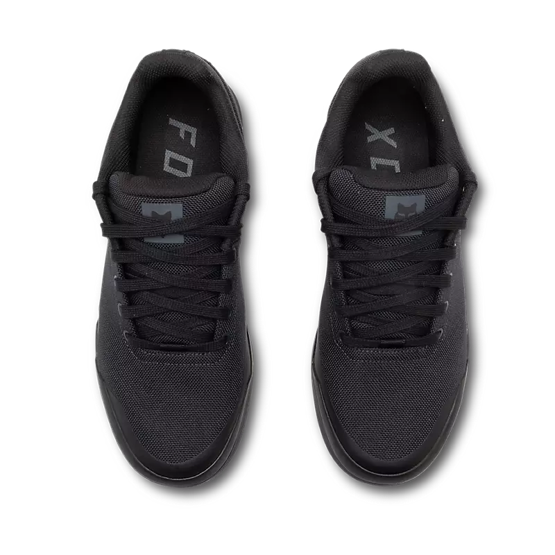 Fox Union Canvas Flat Shoe - Black