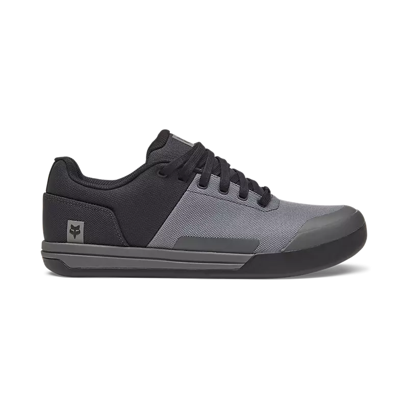 Fox Union Canvas Flat Shoe - Dark Shadow Grey