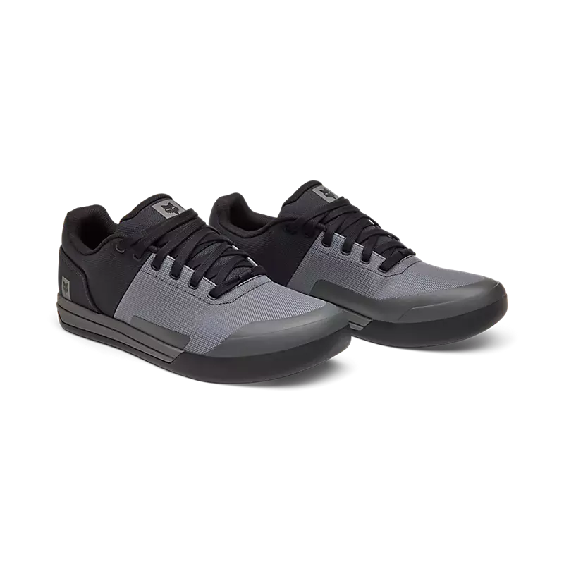 Fox Union Canvas Flat Shoe - Dark Shadow Grey