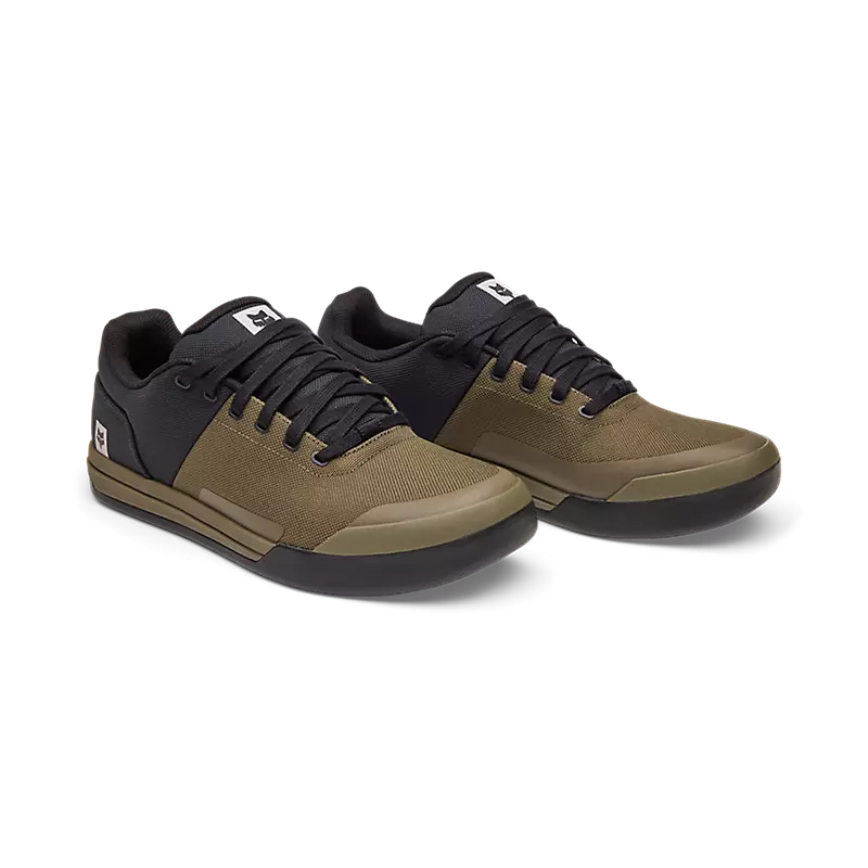 Fox Union Canvas Flat Shoe - Military Green