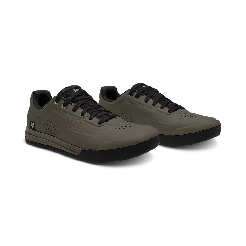 Fox Union Flat Shoe - Olive Green - SALE