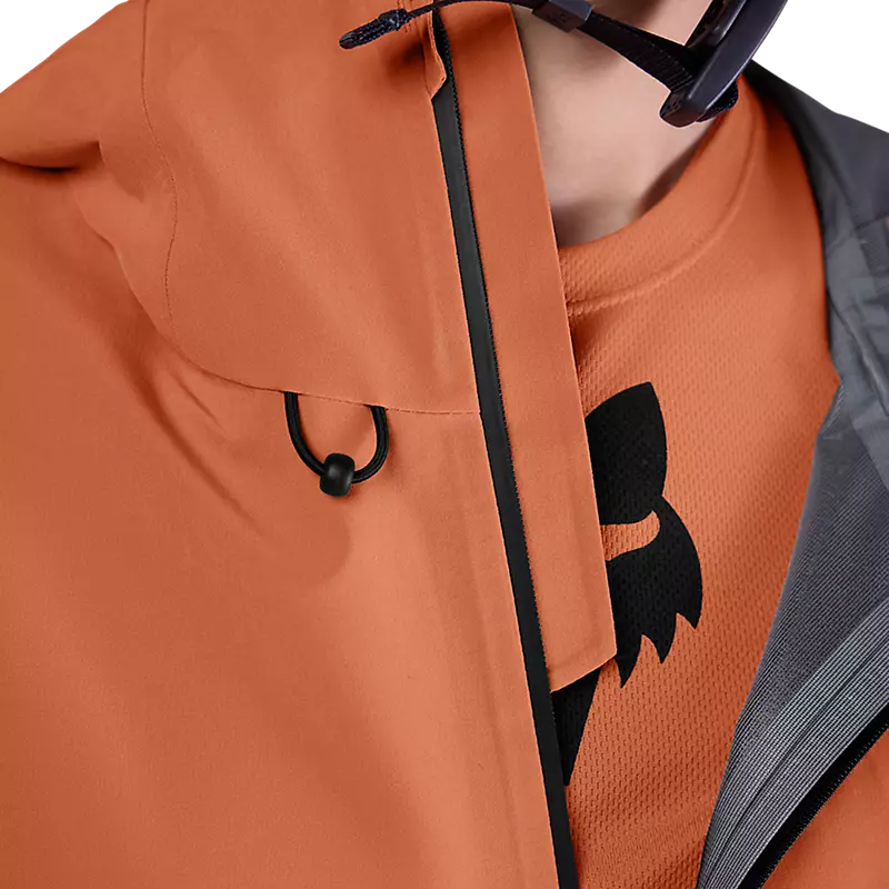 Fox Womens Defend 3-Layer Waterproof Jacket - Coral - BFS