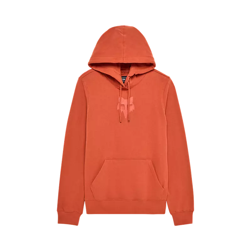 Fox Women Fox Head Pullover Hoodie - Coral - BFS
