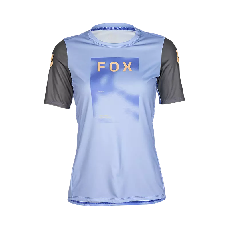 Fox Womens Ranger Taunt Short Sleeve Jersey - Tulip - SALE