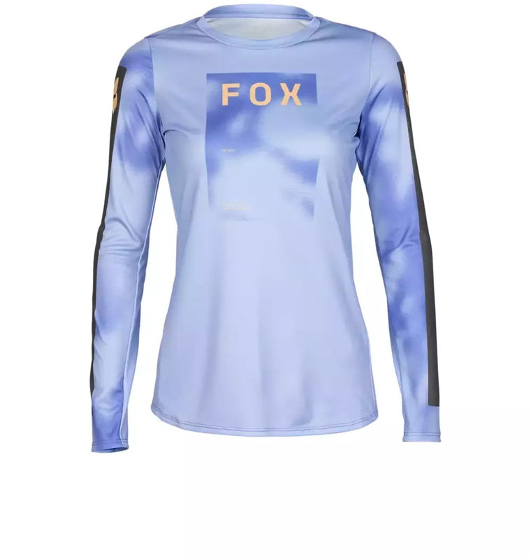 Fox Womens Ranger Taunt Long Sleeve Jersey - Tulip - SALE