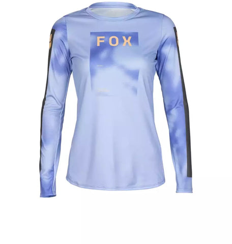 Fox Womens Ranger Taunt Long Sleeve Jersey - Tulip - SALE