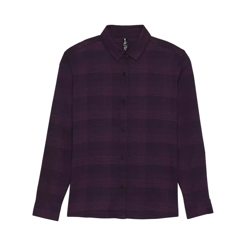 Fox Womens Survivalist Stretch Flannel - Dark Purple - BFS