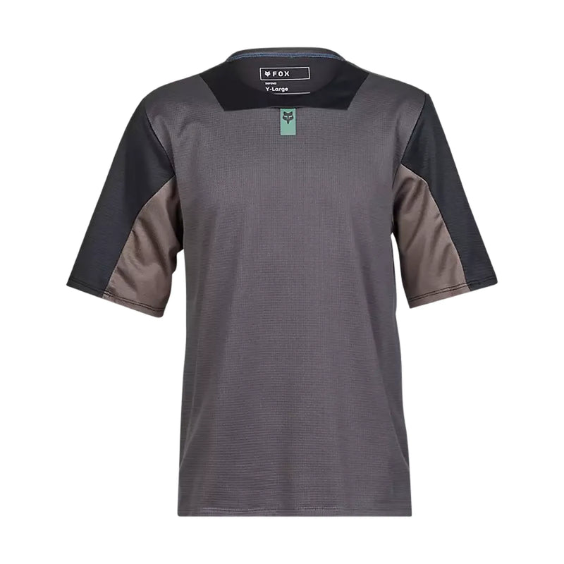 Fox Youth Defend Jersey - Graphite Grey - SALE