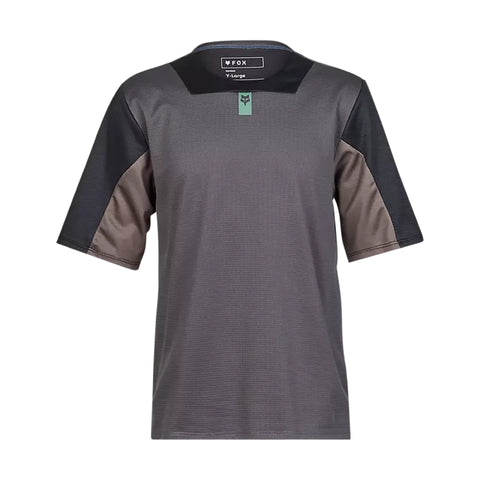 Fox Youth Defend Jersey - Graphite Grey - SALE