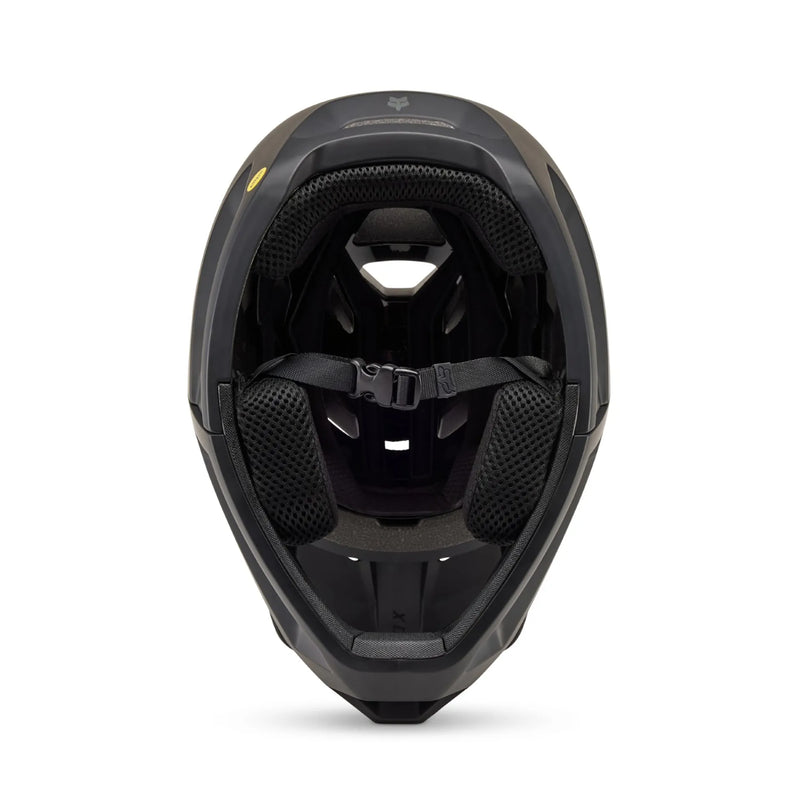Fox Youth Proframe Full Face Helmet - Race Energy - Black - SALE