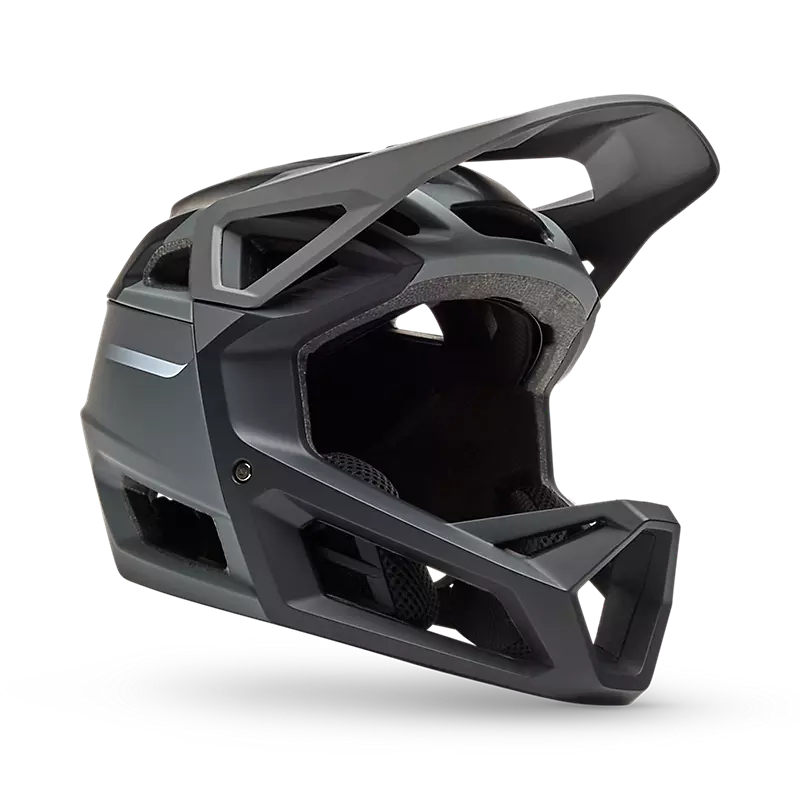 Fox Youth Proframe Rizer Full Face Helmet - Dark Shadow Grey