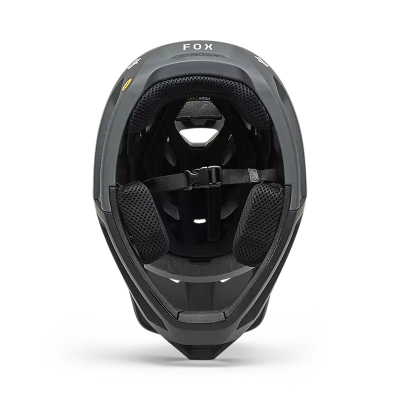 Fox Youth Proframe Rizer Full Face Helmet - Dark Shadow Grey