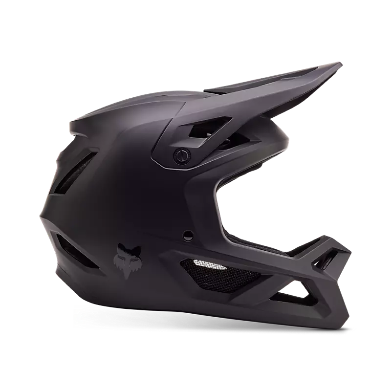 Fox Youth Rampage Full Face Helmet - Matte Black