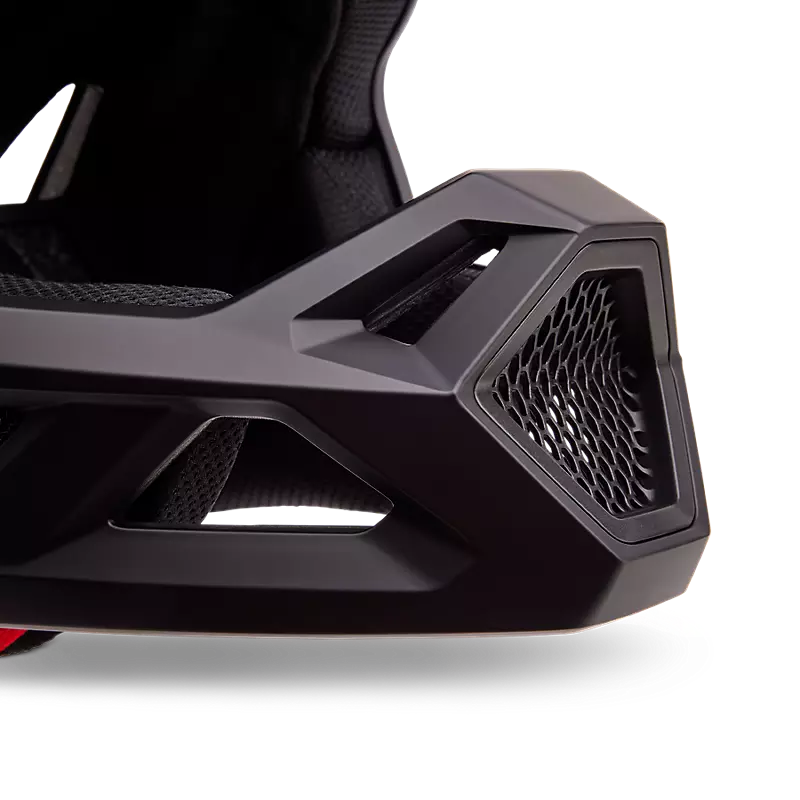 Fox Youth Rampage Full Face Helmet - Matte Black