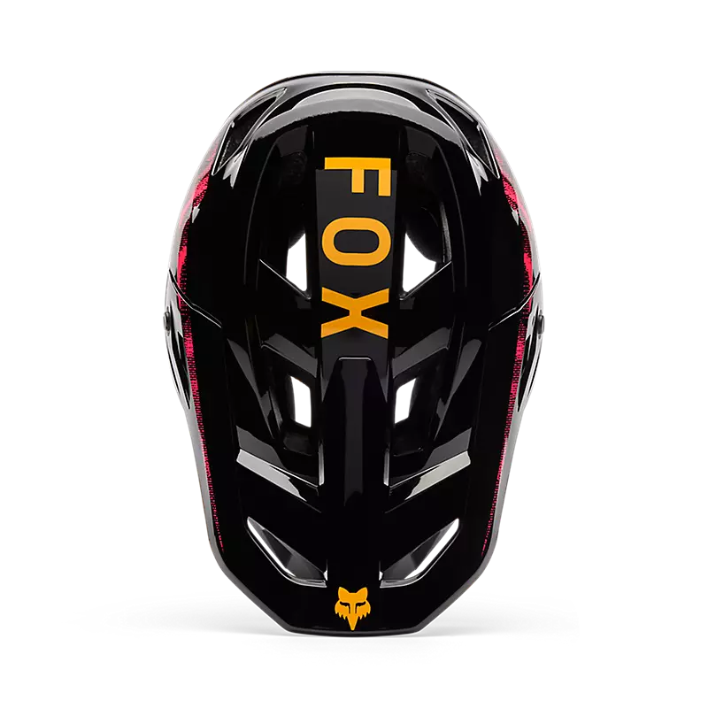 Fox Youth Rampage Kairos Full Face Helmet - Tangerine
