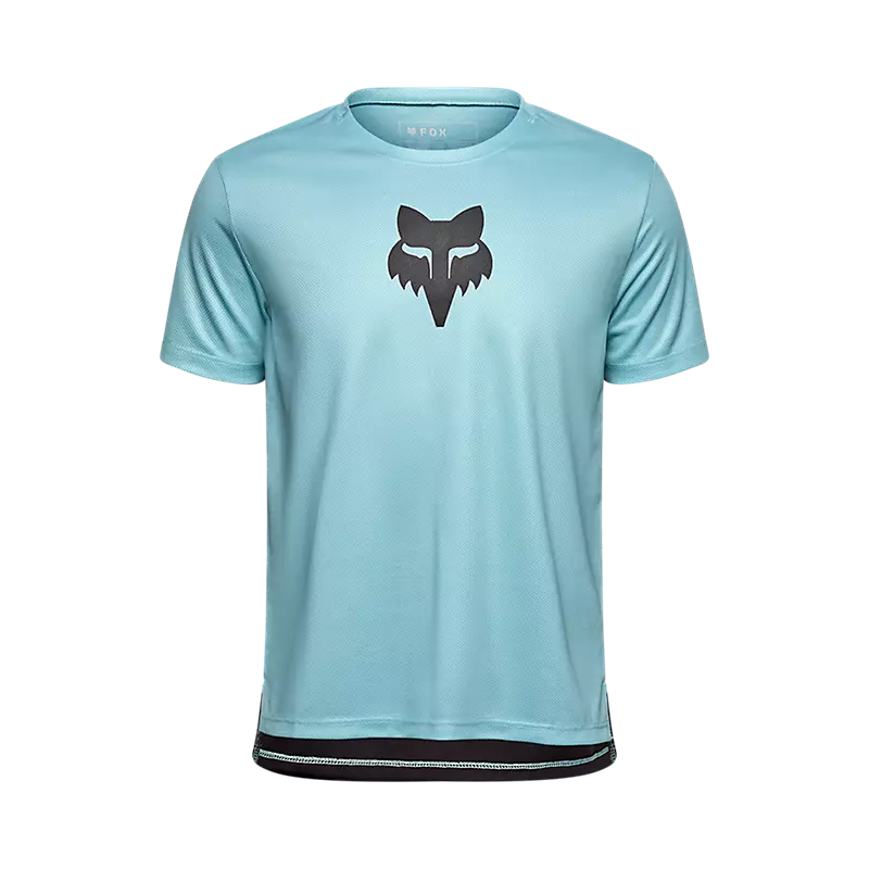 Fox Youth Ranger Fox Head Jersey - Vintage Wash Blue