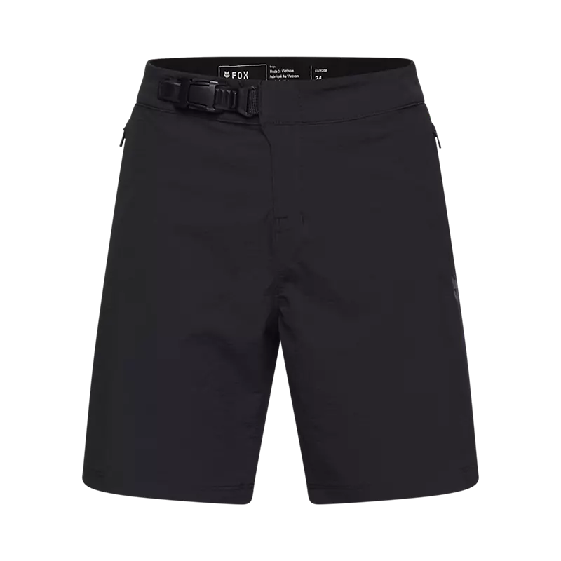 Fox Youth Ranger Lined Shorts - Black AW25