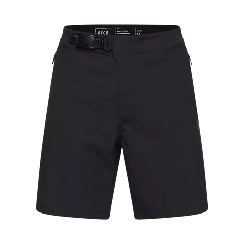 Fox Youth Ranger Lined Shorts - Black AW25