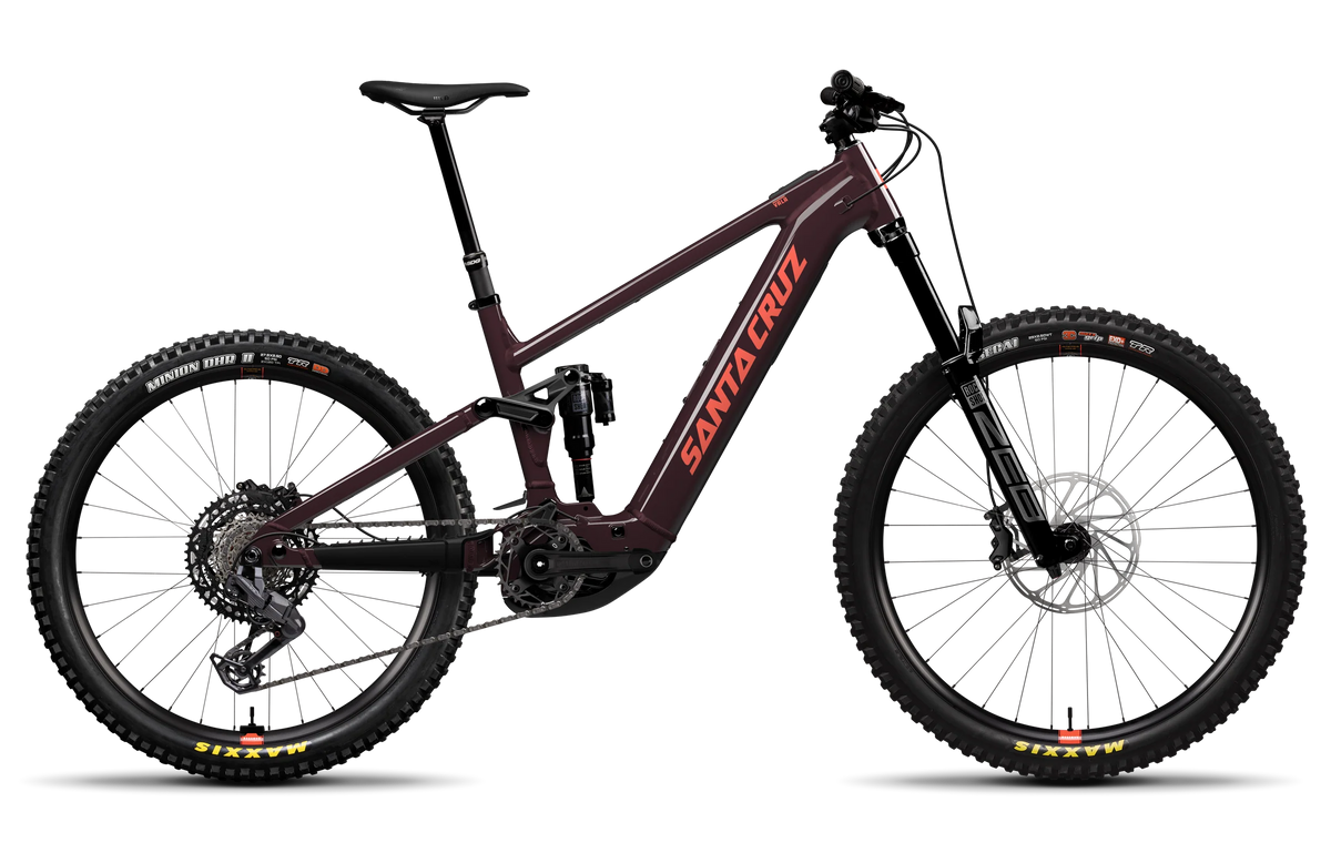 Santa Cruz Vala Aluminium Electric Bike - 70 Build - Stormbringer Purple