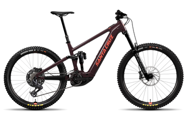 Santa Cruz Vala Aluminium Electric Bike - 70 Build - Stormbringer Purple