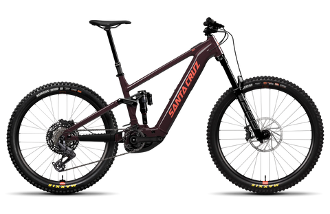 Santa Cruz Vala Aluminium Electric Bike - 70 Build - Stormbringer Purple