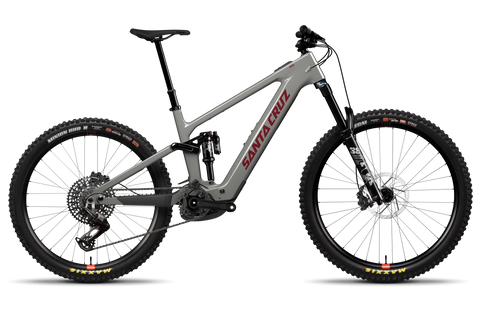 Santa Cruz Vala Electric Bike - 90 Build - Gloss Grey