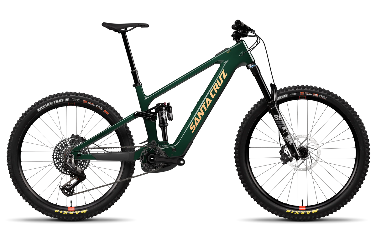 Santa Cruz Vala Carbon C Electric Bike - 90 Build - Midnight Green