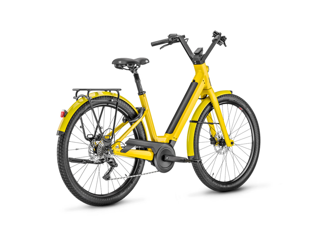 Moustache Lundi 27.3 Hybrid Electric Bike - Open Frame - Curry - 625Wh