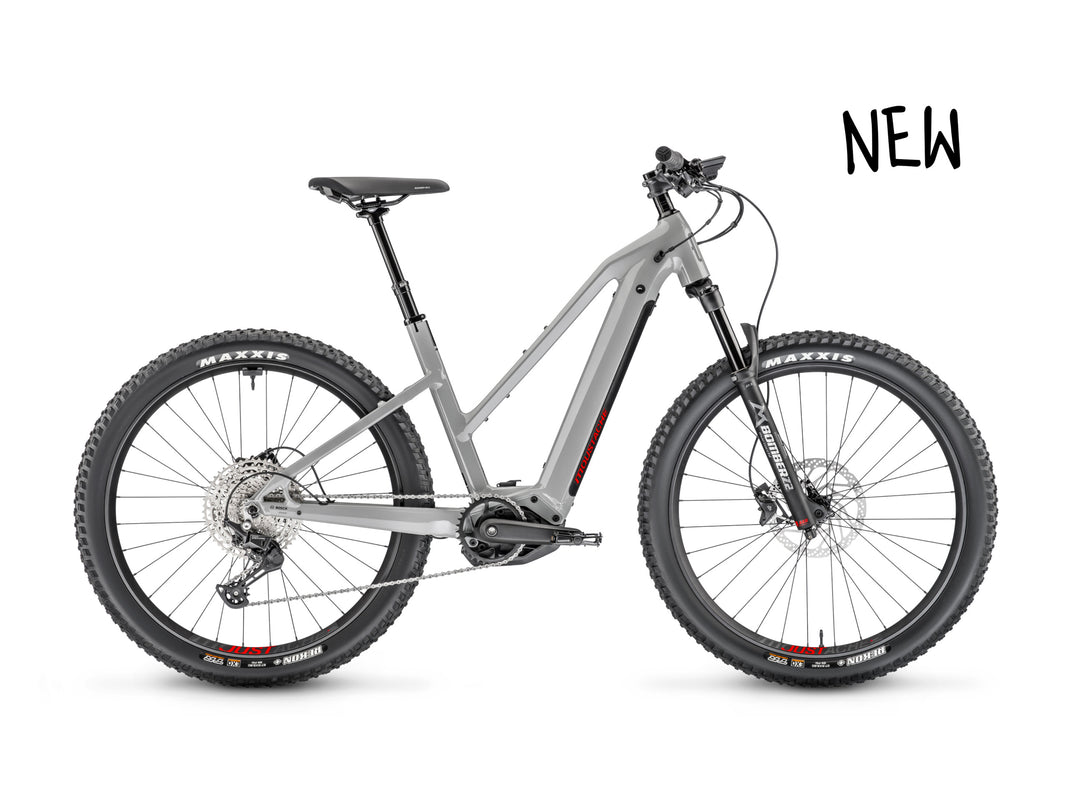 Moustache Samedi 27 OFF 4 Electric Bike - Open Frame - Silver