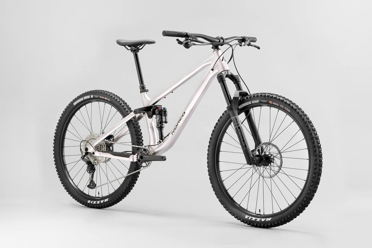 Norco Fluid Full Suspension Bike - A2 Deore Model - Silver