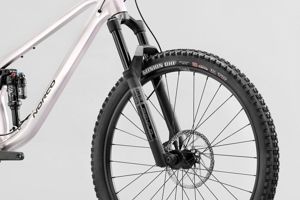 Norco Fluid Full Suspension Bike - A2 Deore Model - Silver